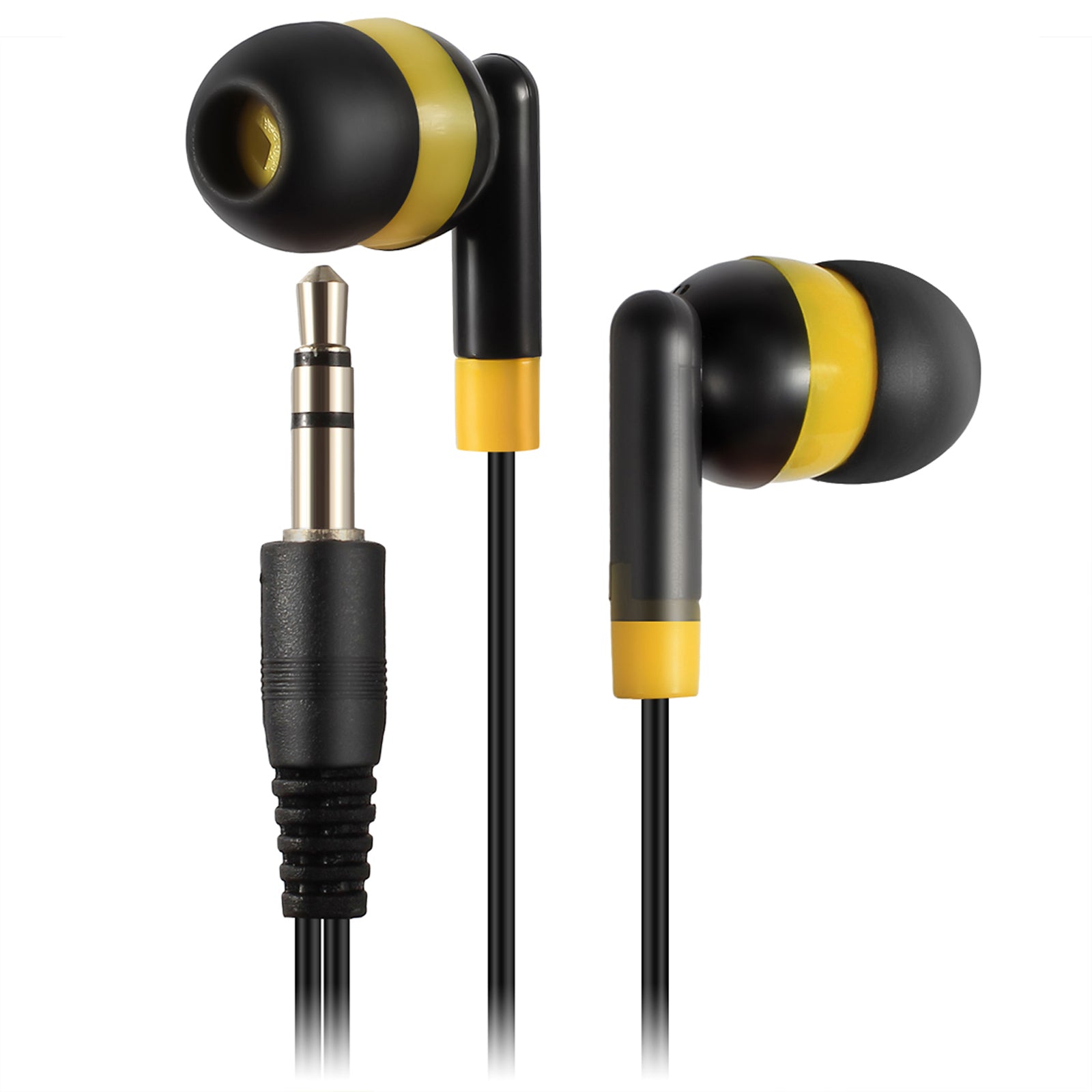 Kids Earbuds Bulk 50 Pack Childrens Earphones for Classroom - KEEWONDA