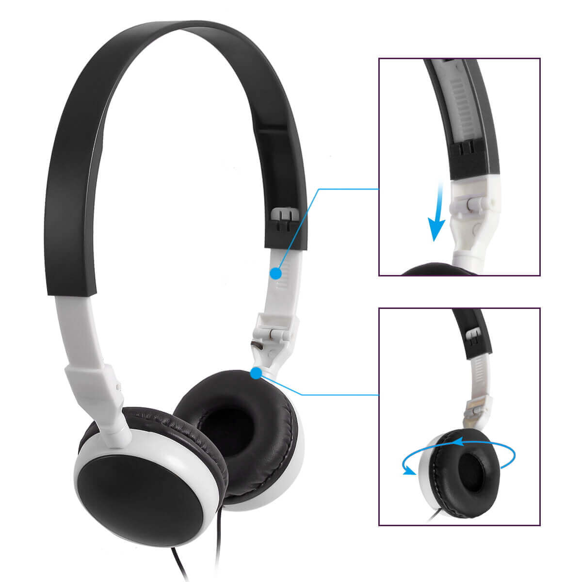Wholesale Bulk 25 Pack Classroom Headphones Kids Headsets - KEEWONDA