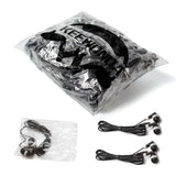 Bulk Earbuds 100 Pack Wholesale Headphones Individually Wrapped - KEEWONDA