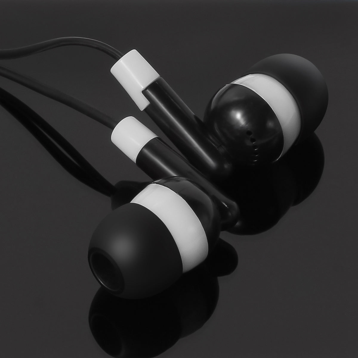 Bulk Earbuds 100 Pack Wholesale Headphones Individually Wrapped - KEEWONDA