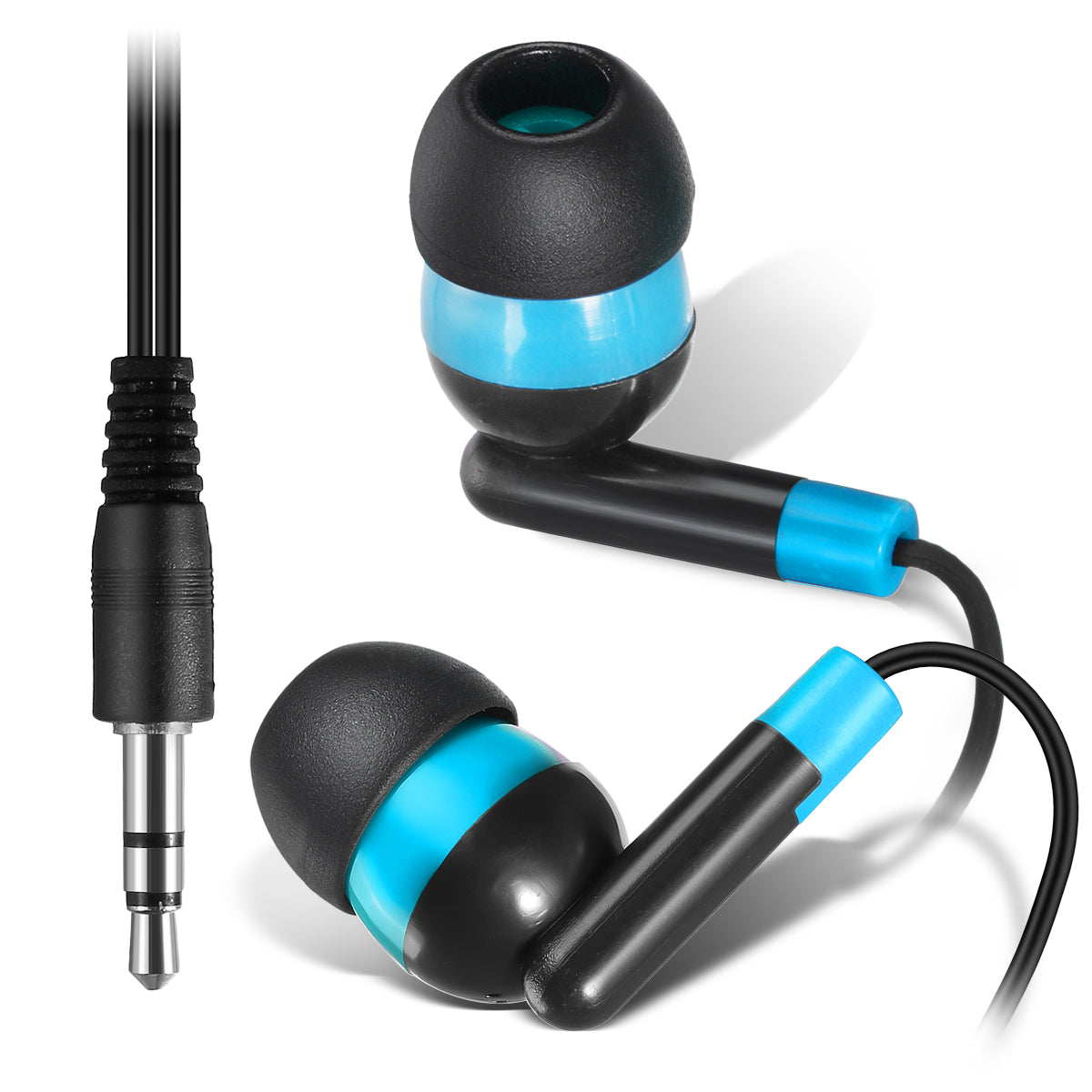 50 Pack Earbuds in Bulk Classroom Bundle Packs School Headphones - KEEWONDA