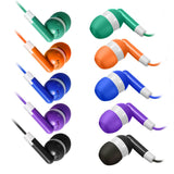 200 Pack Wholesale Earbuds Bulk Classroom Childrens Ear Buds for kids - KEEWONDA