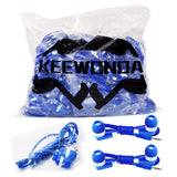 Bulk Earbuds Headphones 100 pack Inexpensive Ear Buds for Kids Classroom Students - KEEWONDA