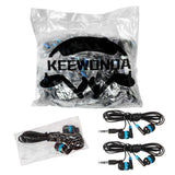 Wholesale Earbuds Bulk Pack 100 Ear Buds for School Classroom Hotel - KEEWONDA
